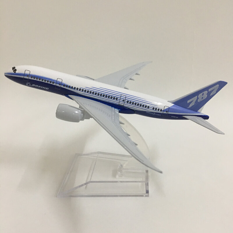 JASON TUTU 20 cm Boeing 747 Malli Lentokone Malli Lentokone Alkuperäinen Boeing 787 Lentokonemalli 1:300 Diecast Metal Lentokoneet Lentolelu hinta ja tiedot | Pienoismallit | hobbyhall.fi