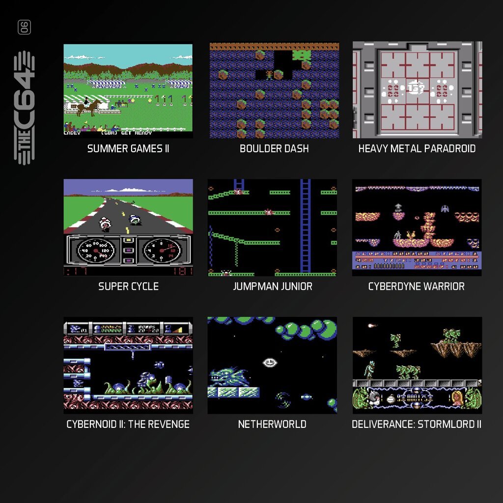 Blaze Evercade C64 Collection 3 hinta ja tiedot | Tietokone- ja konsolipelit | hobbyhall.fi