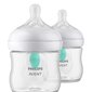 Tuttipullo Philips Avent Natural Response, 0 kk+, 2 kpl, 125 ml hinta ja tiedot | Tuttipullot ja tarvikkeet | hobbyhall.fi