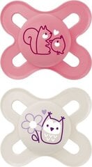 Silikoninen tutti MAM Baby Original Start, 0+ kk, 2 kpl hinta ja tiedot | Tutit | hobbyhall.fi