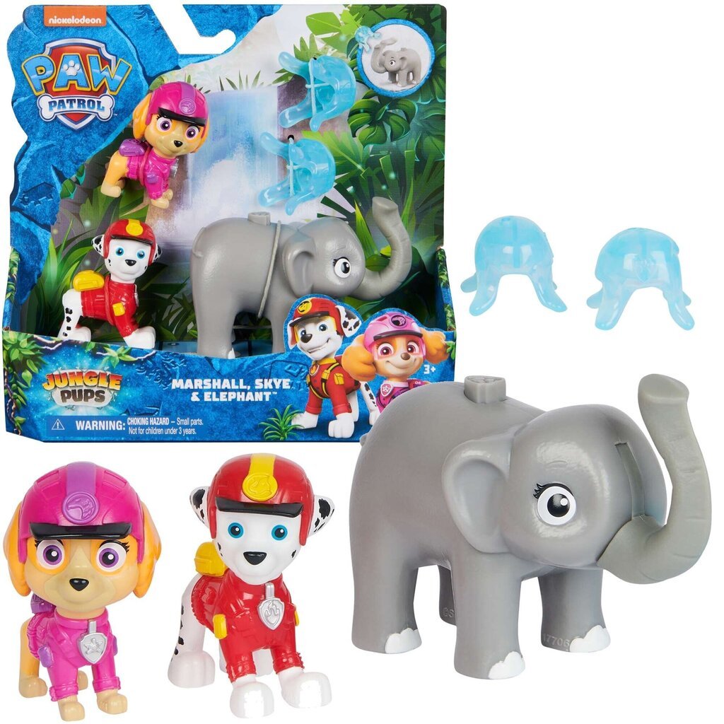 Paw Patrol Jungle Pups setti Skye Marshall hinta ja tiedot | Poikien lelut | hobbyhall.fi