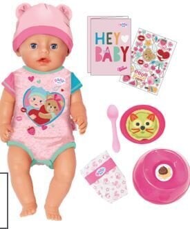 Nukke Baby Born Emma, ​​43 cm hinta ja tiedot | Tyttöjen lelut | hobbyhall.fi