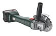 Akumuliatorinis kampinis šlifuoklis Metabo W 18 L 9-125 Quick hinta ja tiedot | Hiomakoneet | hobbyhall.fi