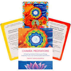 Chakra-meditaatiokortit, Watkins Publishing hinta ja tiedot | Esoteria | hobbyhall.fi