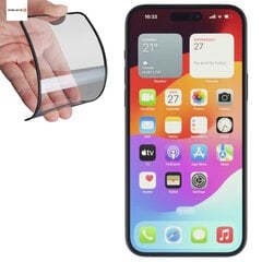 Evelatus Kumi Reunus Anti-Särö 3D Lasia Apple iPhone 15 Plus Japanilainen Liima Musta hinta ja tiedot | Näytönsuojakalvot ja -lasit | hobbyhall.fi