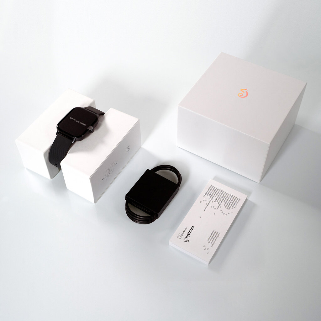 amazfit gts 3 grafiitti musta gps smartwatch hinta ja tiedot | Älykellot | hobbyhall.fi