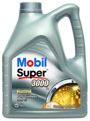 Moottoriöljy Mobil Super 3000 X1 5W40, 4L hinta ja tiedot | Moottoriöljyt | hobbyhall.fi