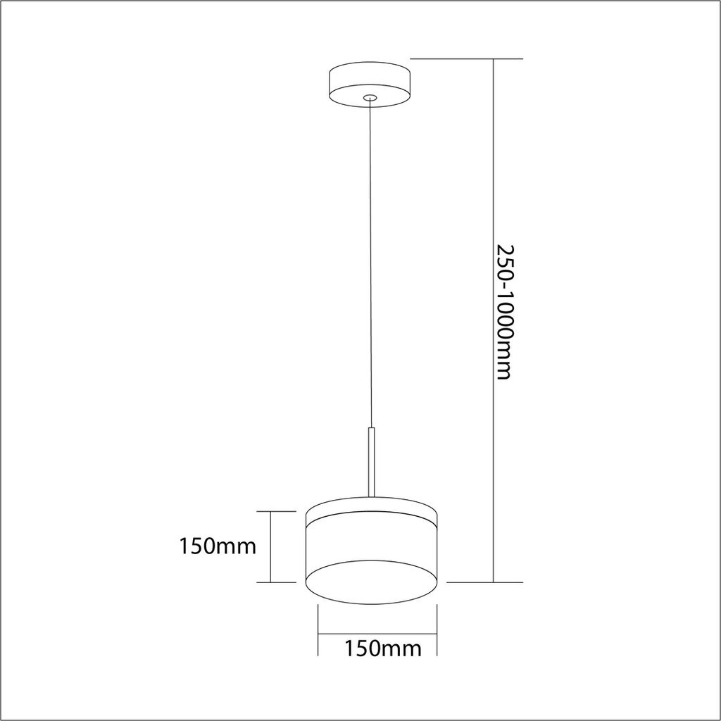 Riippuvalaisin Elegance 9W LED, kultainen hinta ja tiedot | Riippuvalaisimet | hobbyhall.fi