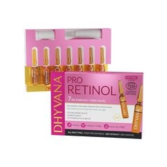 Intensiivinen kasvojenhoitoseerumi Dhyvana Pro Retinol 2ml N7 hinta ja tiedot | Kasvoöljyt ja seerumit | hobbyhall.fi