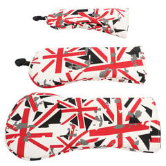 3 kpl Golfmailan päänsuojus Oxford Cloth British Flag -golfpäällinen golfaajien ystäville hinta ja tiedot | Golf | hobbyhall.fi