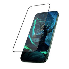 Evelatus Kumi Reunus Anti-Särö 3D Lasia Apple iPhone 16 Pro Max Japanilainen Liima Musta hinta ja tiedot | Näytönsuojakalvot ja -lasit | hobbyhall.fi