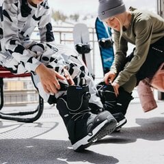 Lasten lumilautakengät BURTON KIDS SMALLS STEP ON BOA, musta hinta ja tiedot | Laskettelumonot | hobbyhall.fi