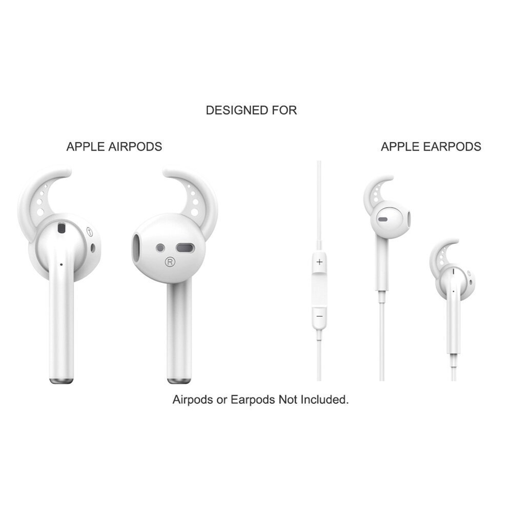 EarPods-yhteensopivat korvakoukut, silikoniset liukumattomat korvanapit hinta ja tiedot | Puhelimen lisätarvikkeet | hobbyhall.fi