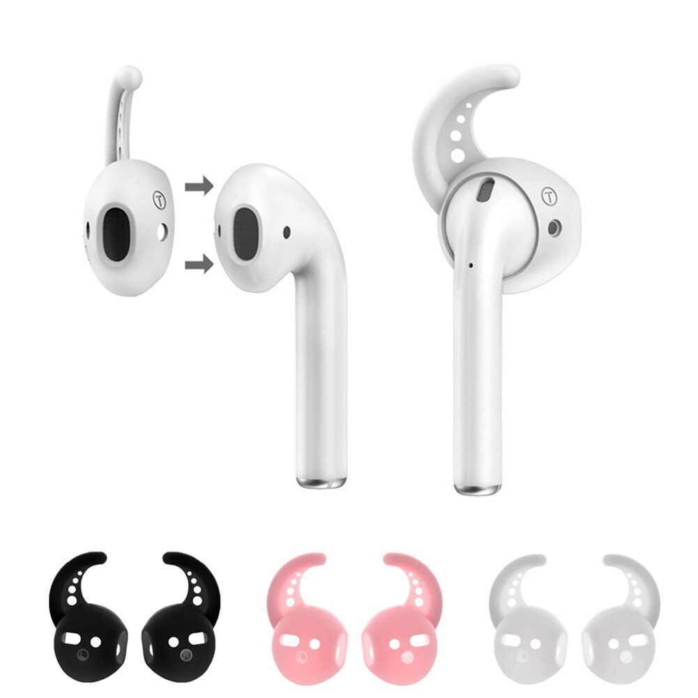 EarPods-yhteensopivat korvakoukut, silikoniset liukumattomat korvanapit hinta ja tiedot | Puhelimen lisätarvikkeet | hobbyhall.fi