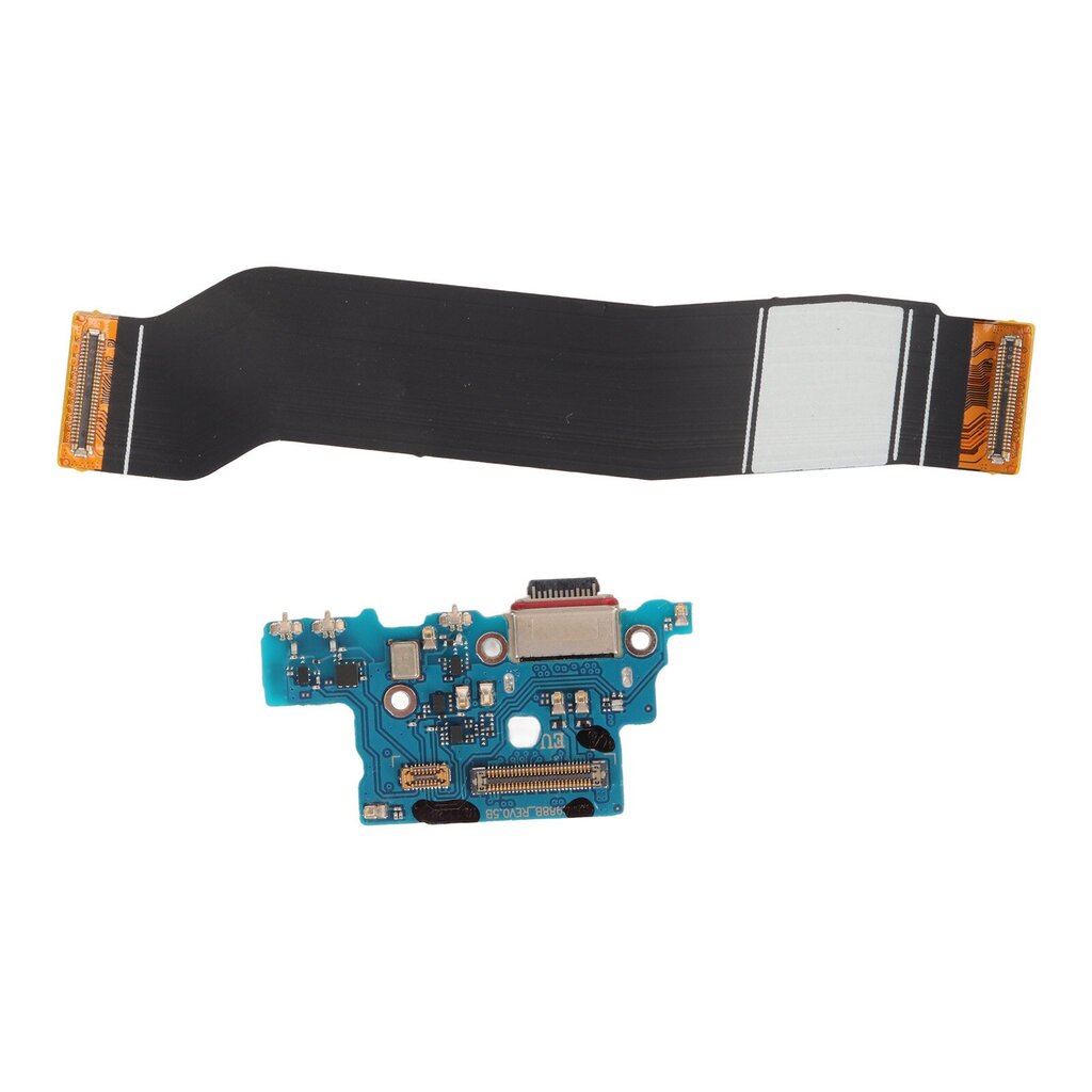 USB-latausportti Flex Cable PCB Helposti asennettava USB Flex -kaapelin korjausosa S20 Ultra G988B eurooppalaiselle versiolle hinta ja tiedot | Puhelimen osat ja korjaustyökalut | hobbyhall.fi