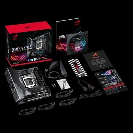 Asus ROG STRIX Z490-I GAMING emolevy hinta ja tiedot | Emolevyt | hobbyhall.fi