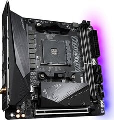 Gigabyte B550I AORUS PRO AX hinta ja tiedot | Gigabyte Tietokoneet ja pelaaminen | hobbyhall.fi