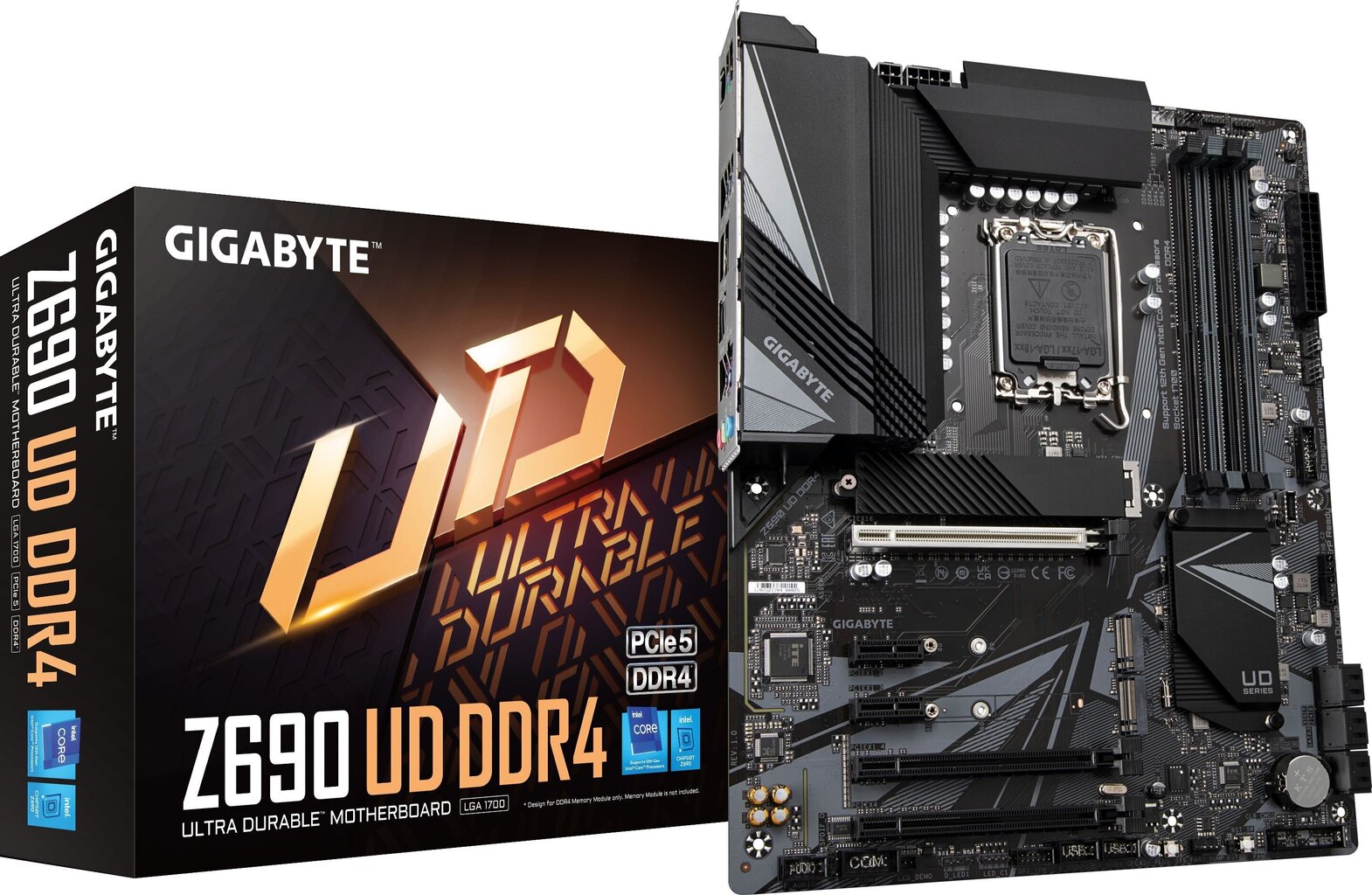 Gigabyte Z690 UD DDR4. hinta ja tiedot | Emolevyt | hobbyhall.fi