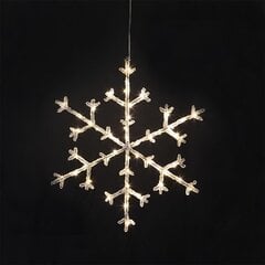 Sisustus Snowflake Icy 50LED 40x47cm hinta ja tiedot | Joulukoristeet | hobbyhall.fi