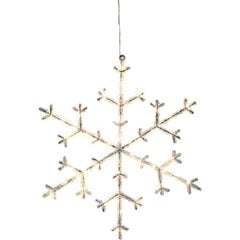 Sisustus Snowflake Icy 50LED 40x47cm hinta ja tiedot | Joulukoristeet | hobbyhall.fi