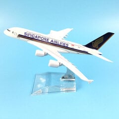 JASON TUTU Alkuperäinen malli a380 airbus Boeing 747 lentokonemalli lentokone Diecast Model Metal 1:400 lentokonelelu Lahjakokoelma hinta ja tiedot | Pienoismallit | hobbyhall.fi