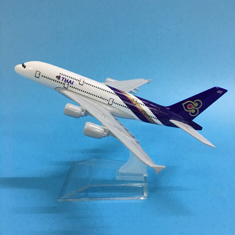 JASON TUTU Alkuperäinen malli a380 airbus Boeing 747 lentokonemalli lentokone Diecast Model Metal 1:400 lentokonelelu Lahjakokoelma hinta ja tiedot | Pienoismallit | hobbyhall.fi