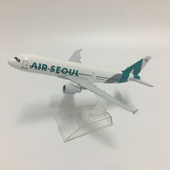 JASON TUTU 16 cm Korean Air Boeing 747 lentokonemalli, painevalettu metalli 1/400 mittakaavainen lentokonemalli lahjakokoelma hinta ja tiedot | Pienoismallit | hobbyhall.fi