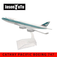 JASON TUTU 16 cm Cathay Pacific Airbus A350 Lentokonemalli Lentokone Malli Lentokone Diecast Metal 1/400 Scale Lentokoneet hinta ja tiedot | Pienoismallit | hobbyhall.fi