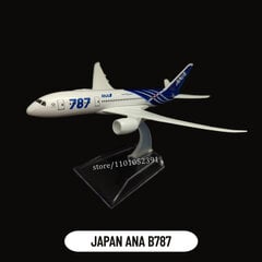 Mittakaava 1:400 Metallilentokonemalli Japan Airlines Lentokone Diecast Aviation Keräily Pienoismalli Matkamuisto Ornamentti Miniatyyri Lelu hinta ja tiedot | Pienoismallit | hobbyhall.fi