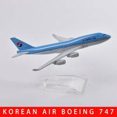 JASON TUTU 16 cm Iraqi Airlines Boeing 747 Lentokonemalli Lentokone Malli Lentokone Diecast Metal 1/400 Scale Lentokoneet hinta ja tiedot | Pienoismallit | hobbyhall.fi