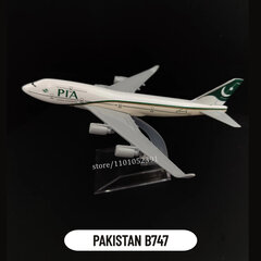 1: 400 Scale Metal Aviation Replica, Pakistan PIA Lentokonemalli Lentokone Diecast Miniature, Lastenhuoneen sisustus lahjalelut pojalle hinta ja tiedot | Pienoismallit | hobbyhall.fi