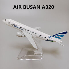 16 cm metalliseos metalli Air Korean T tapa TWAY Airlines B737 Boeing 737 Airways Diecast malli Lentokone Lentokone Malli w Jalusta Lentokonelelut hinta ja tiedot | Pienoismallit | hobbyhall.fi