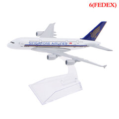 1kpl metalliseos Alkuperäinen malli A380 Airbus-lentokone malli lentokone Diecast malli 1:400 kokoelma lentokonemalli lelu hinta ja tiedot | Pienoismallit | hobbyhall.fi