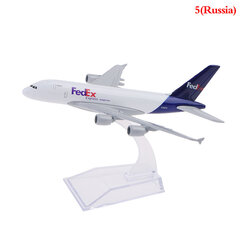 1kpl metalliseos Alkuperäinen malli A380 Airbus-lentokone malli lentokone Diecast malli 1:400 kokoelma lentokonemalli lelu hinta ja tiedot | Pienoismallit | hobbyhall.fi