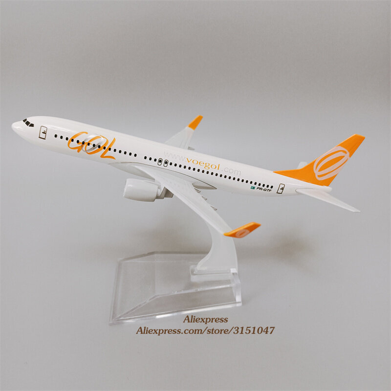 16 cm Air Brazil VARIG B737 GOL Boeing B737 Airlines 1:400 Mittakaava Deicast Lentokone Lentokone Malli Metallilelut Lentokone hinta ja tiedot | Pienoismallit | hobbyhall.fi