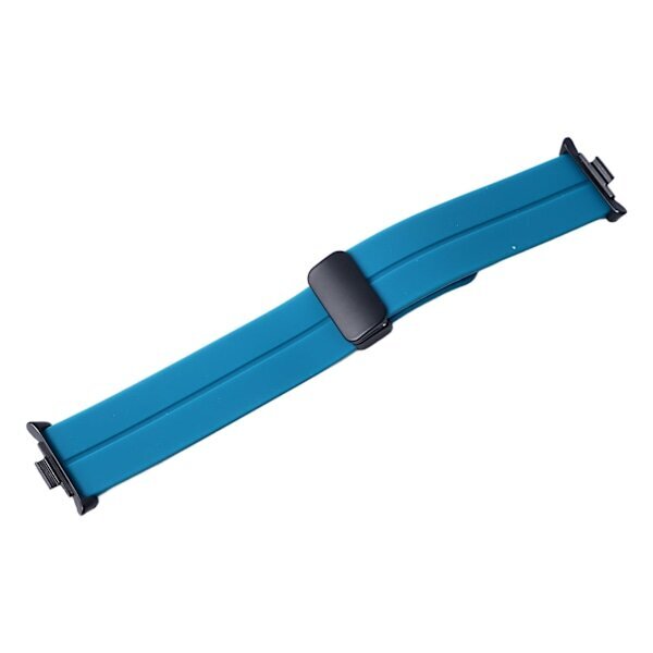 Ranneke Watch Band Silikoni Magneettinen Taitettava Joustava Vedenpitävä Ranneke Mi Band 8 Pro Rock Blue hinta ja tiedot | Puhelimen lisätarvikkeet | hobbyhall.fi