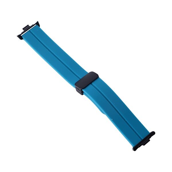 Ranneke Watch Band Silikoni Magneettinen Taitettava Joustava Vedenpitävä Ranneke Mi Band 8 Pro Rock Blue hinta ja tiedot | Puhelimen lisätarvikkeet | hobbyhall.fi