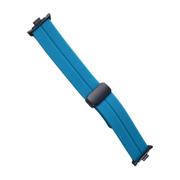 Ranneke Watch Band Silikoni Magneettinen Taitettava Joustava Vedenpitävä Ranneke Mi Band 8 Pro Rock Blue hinta ja tiedot | Puhelimen lisätarvikkeet | hobbyhall.fi