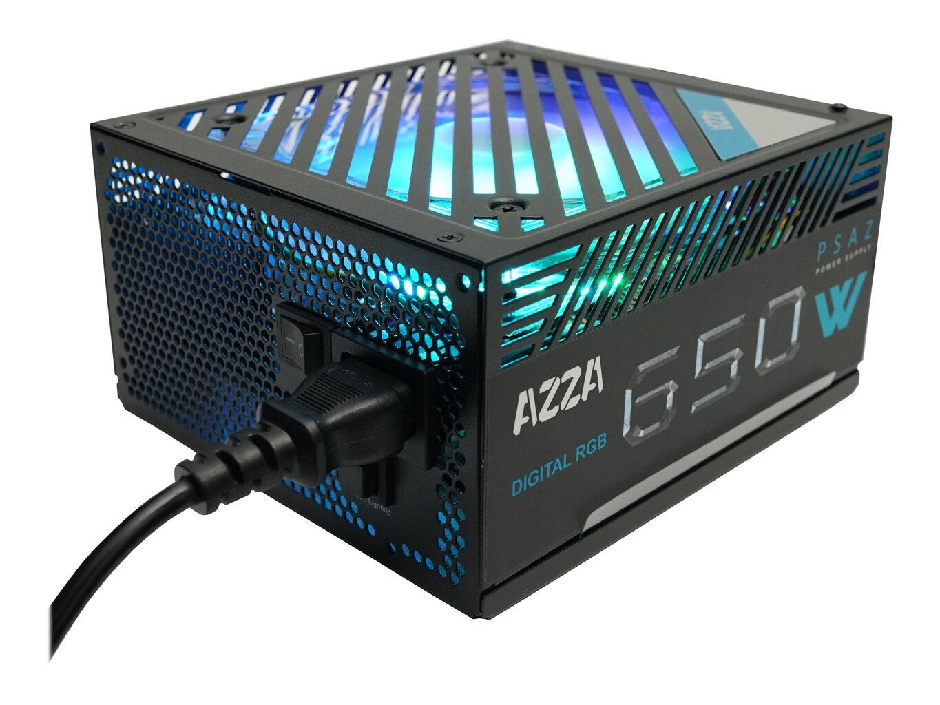 Azza PSAZ-650W-RGB hinta ja tiedot | Virtalähteet | hobbyhall.fi