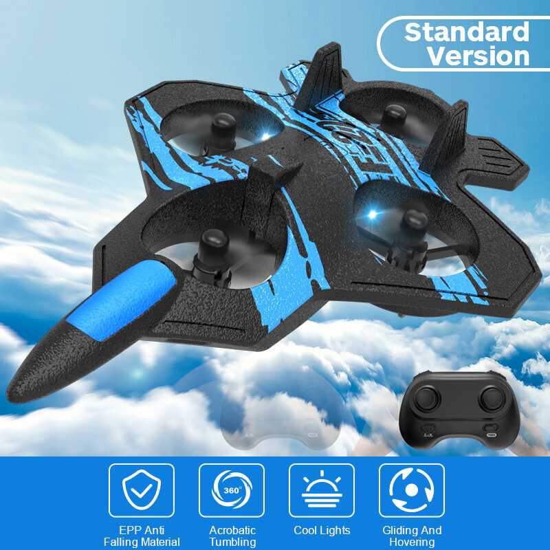 F22 Foam RC -lentokone kameralla 4K 360° Stunt -kaukosäädin Lentokone Hävittäjähelikopteri Lentokonelelut pojille Lapsille hinta ja tiedot | Pienoismallit | hobbyhall.fi