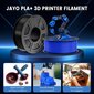 JAYO 1,75 mm 3D-tulostusmateriaali, musta + valkoinen hinta ja tiedot | Tulostustarvikkeet | hobbyhall.fi