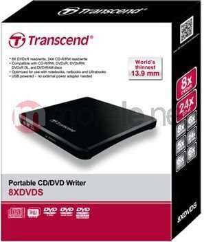 Transcend TS8XDVDS-K hinta ja tiedot | Levyasemat | hobbyhall.fi