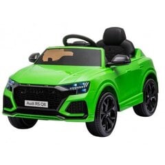 Audi RS Q8 yksipaikkainen sähköauto lapsille, vihreä hinta ja tiedot | Lasten sähköautot | hobbyhall.fi