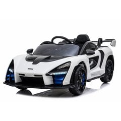 Lasten sähköauto yksipaikkainen McLaren Senna, valkoinen hinta ja tiedot | Lasten sähköautot | hobbyhall.fi