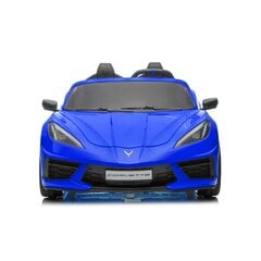 Sähköauto lapsille kaksipaikkainen Corvette Stingray TR2203, sininen hinta ja tiedot | Lasten sähköautot | hobbyhall.fi