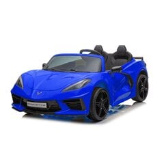 Sähköauto lapsille kaksipaikkainen Corvette Stingray TR2203, sininen hinta ja tiedot | Lasten sähköautot | hobbyhall.fi