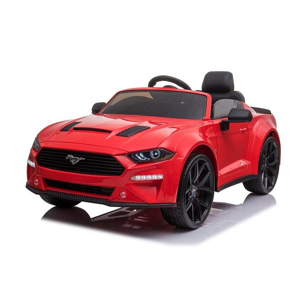 Lasten sähköauto, yksipaikkainen Ford Mustang GT, punainen hinta ja tiedot | Lasten sähköautot | hobbyhall.fi