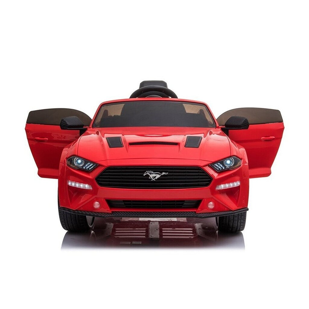 Lasten sähköauto, yksipaikkainen Ford Mustang GT, punainen hinta ja tiedot | Lasten sähköautot | hobbyhall.fi