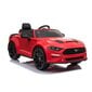 Lasten sähköauto, yksipaikkainen Ford Mustang GT, punainen hinta ja tiedot | Lasten sähköautot | hobbyhall.fi