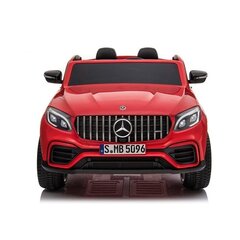 Sähköauto lapsille kaksipaikkainen Mercedes GLC 63S QLS, punainen hinta ja tiedot | Lasten sähköautot | hobbyhall.fi